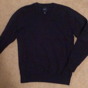 Gap kids navy v-neck sweater